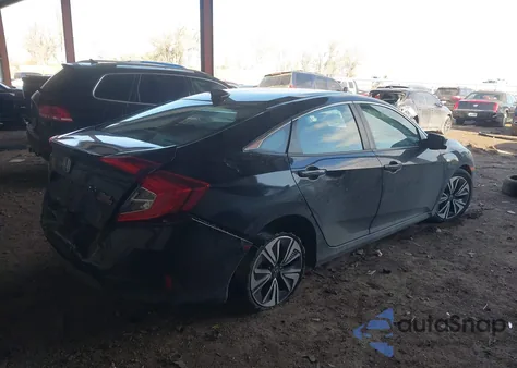 2017 Honda Civic Ex-T из США, поврежденный, VIN 19XFC1F34HE025883